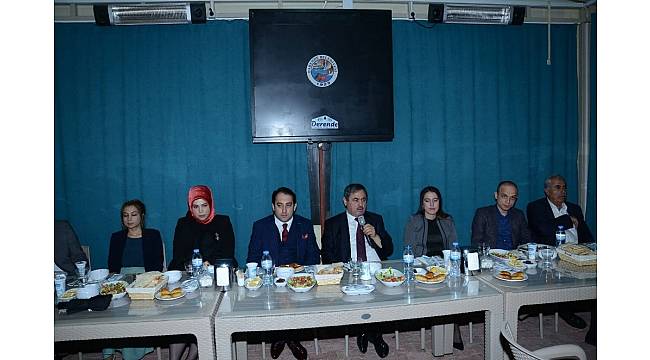 Darende Belediyesinden ilçe protokolüne iftar yemeği