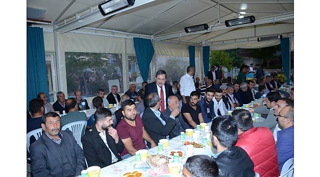 Darendeli esnaflar iftarda bir araya geldi