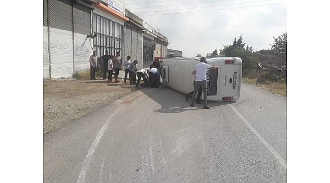 Denizli'de trafik kazası: 8 yaralı