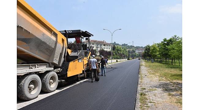 Düzce'de hedef 180 bin ton asfalt