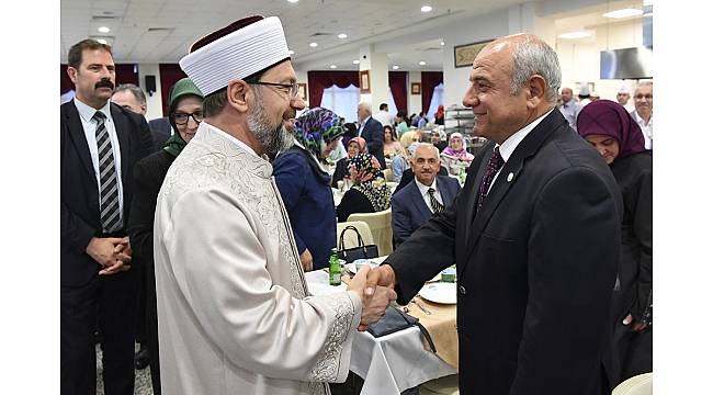 Emekli Diyanet mensupları iftar sofrasında buluştu