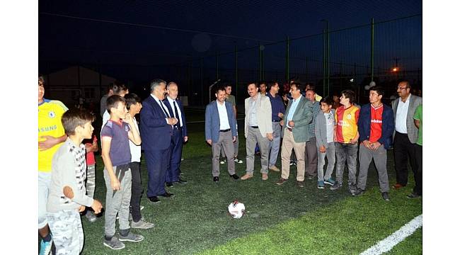 Ereğli'de spor kompleksi açıldı
