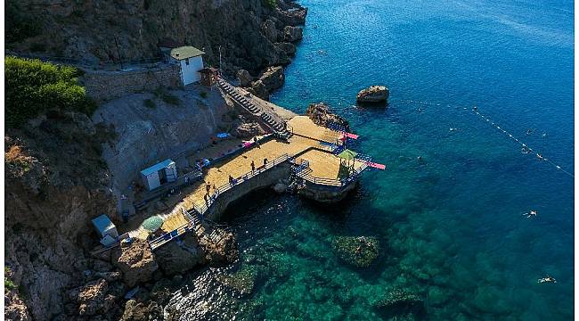 Falez plajlarına Mavi Bayrak