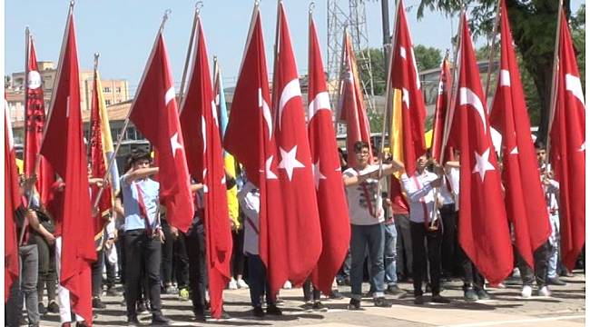Gaziantep'te 19 Mayıs coşkusu