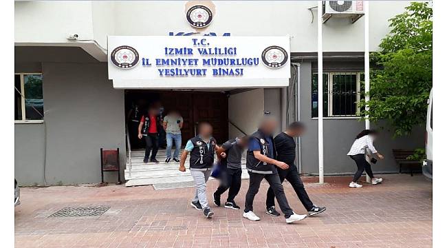 İzmir'de hava destekli uyuşturucu operasyonu
