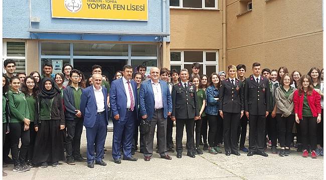 Jandarma ve Sahil Güvenlik Fakültesi Trabzon'daki liselerde tanıtıldı