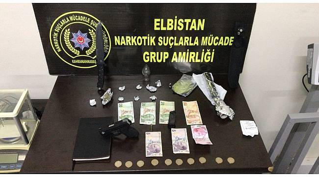 Kahramanmaraş'ta uyuşturucu operasyonu: 4 gözaltı
