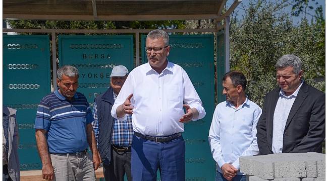 Karacabey'in kırsal mahallelerinde çalışmalar sürüyor