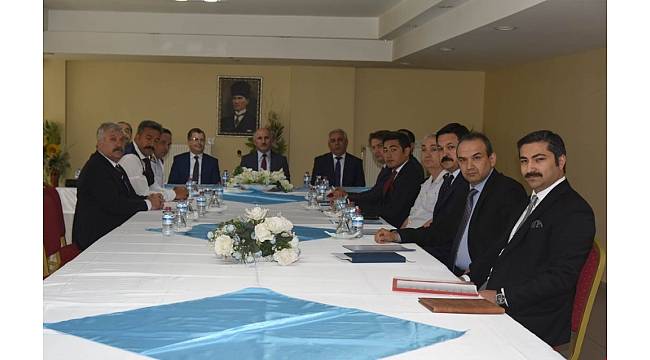 Karaman'da seçim güvenliği toplantısı yapıldı