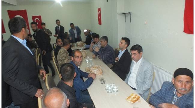 Konakkuran Beldesinde iftar yemeği