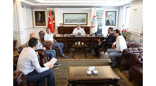 KTO Emlak Komitesi Üyeleri Melikgazi Belediyesini ziyaret etti