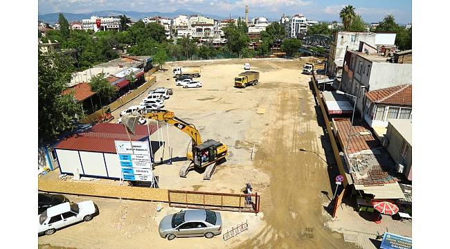 Manavgat Kent Meydanı projesi başladı