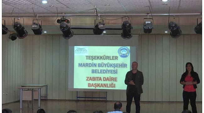 Mardin'de belediyeden bilinçli tüketim eğitimi