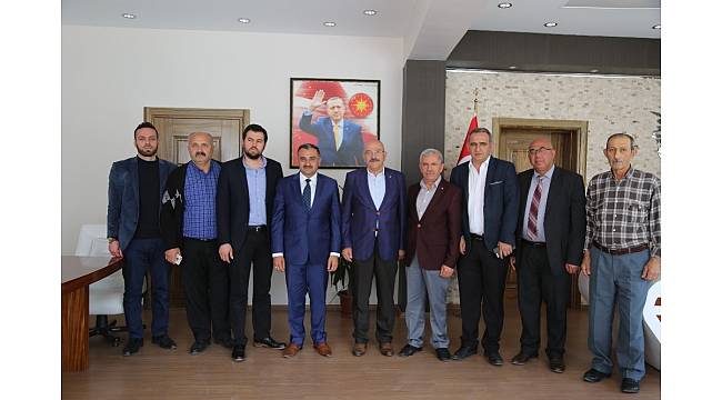 Milletvekili aday adayı Özden Başkan Cabbar'ı ziyaret etti