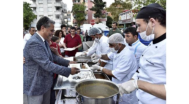 Muratpaşa'da 4 mahalle iftarda buluştu