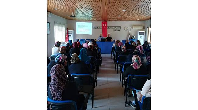 Orhaneli'de TYP çalışanlarına iş güvenliği eğitimi
