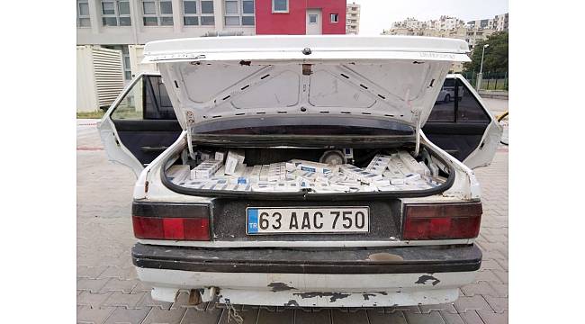 Otomobilin her yerinden kaçak sigara çıktı