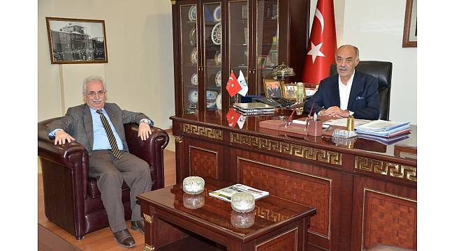 Rektör Yaylalı'dan ETSO'ya tebrik ziyareti
