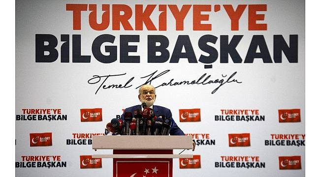 Saadet Partisi&#39;nin Cumhurbaşkanı adayı partinin Genel Başkanı Temel Karamollaoğlu oldu.
