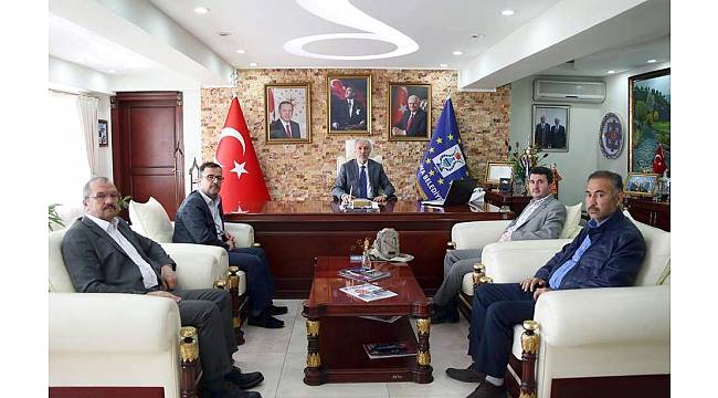 Sancak-Der'den Başkan Saraçoğlu'na ziyaret