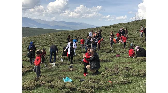 Şehit Üsteğmen İsmail Aksu İlkokulu'ndan ağaç dikim etkinliği