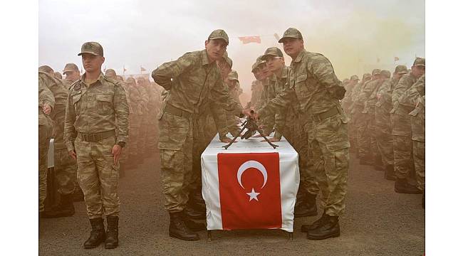 Tekirdağ'da 371'inci kısa dönem erler yemin etti