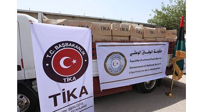 TİKA'dan Fizan'a gıda desteği