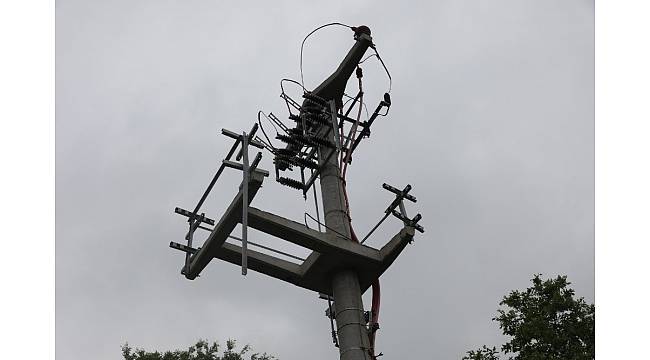 Trafo hırsızı suçüstü yakalandı