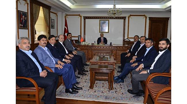 Vali Akın'a hayırlı olsun ziyaretleri sürüyor