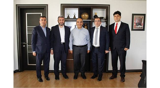 Vergi Dairesi Başkanı Tunalı, ASKON üyesi iş yerlerinde incelemede bulundu
