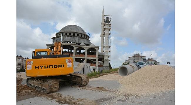 Yeni Sanayi Mahallesinde altyapı çalışması