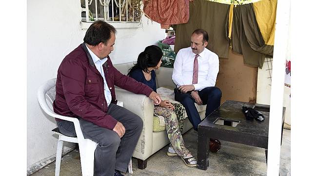 Akgül'den evlere ziyaret