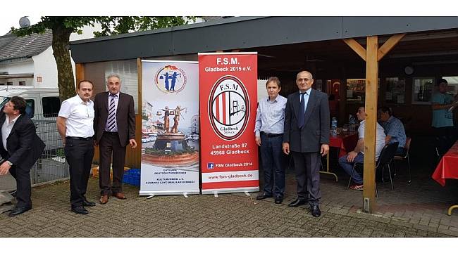 Almanya ve Çaycumalılar Derneği ve FSM Gladbeck iftar programı düzenledi