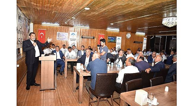 Atilla İftarda Muhtarlarla Buluştu