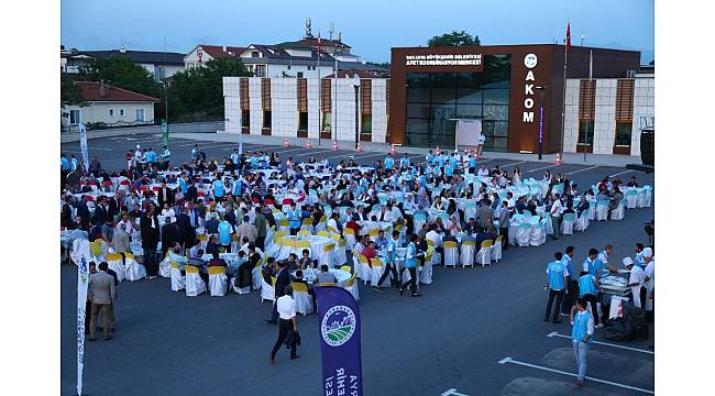 Başkan Toçoğlu, Yerel Kültür Dernkelerinin iftarına katıldı