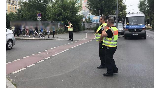 Berlin'de bir ilkokul boşaltıldı