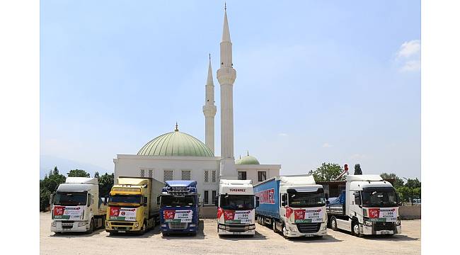 Bursa'nın yardımları çığ gibi büyüyor