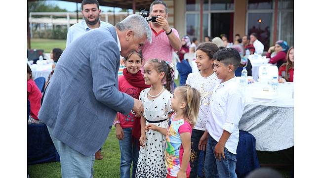 Çalık, çocuklarla gönül sofrasında buluştu