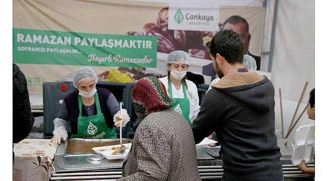 Çankaya Ramazan'ı uğurladı