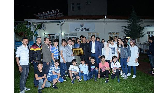 Darende Belediyesinden genç sporculara iftar yemeği