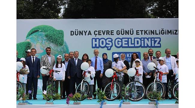 En fazla atık yağ ve kapak toplayan öğrencilere bisiklet hediyesi