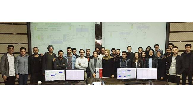 GAÜN TBMY Öğrencilerinden GASKİ ve SKADA'ya teknik ziyaret