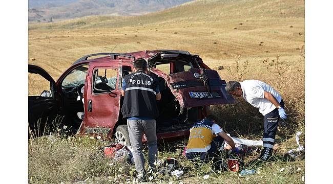 Kırıkkale'de aynı mevkide iki ayrı trafik kazası: 1 ölü, 6 yaralı