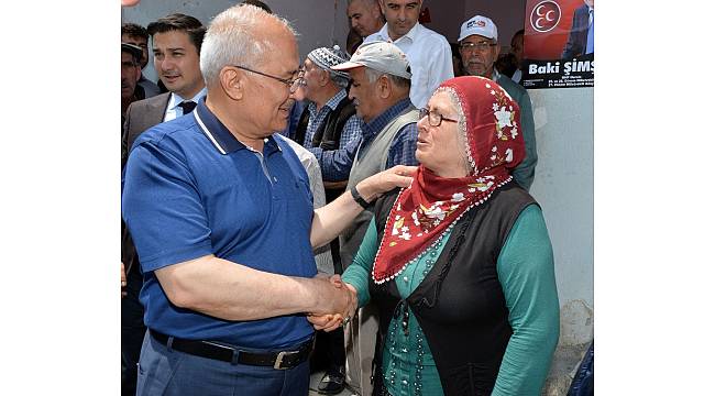 Kocamaz, mahalleleri ziyaret ederek vatandaşlarla buluştu