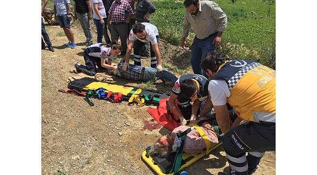 Kütahya'da trafik kazası: 1 ölü 1 yaralı