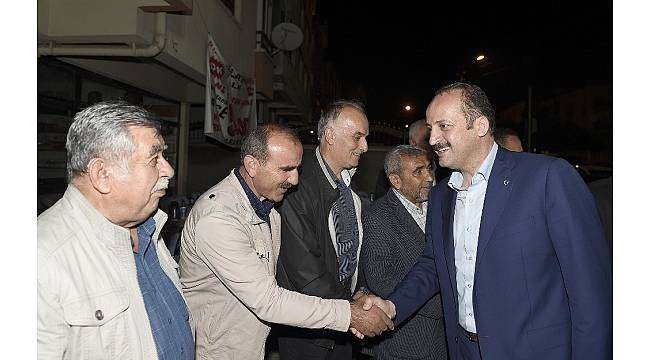 Mamak Belediye Başkanı Akgül sahurda muhtarlarla buluştu