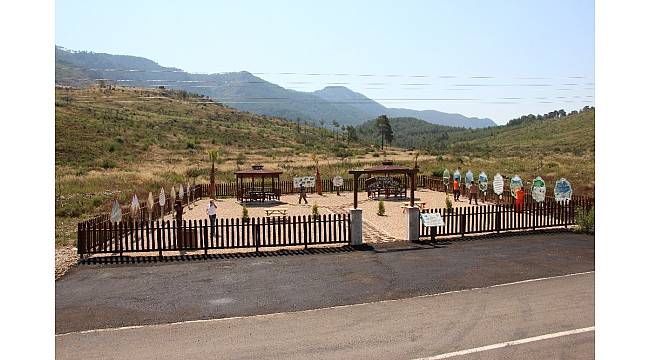 Olympos'ta yangın hafıza noktası oluşturuldu