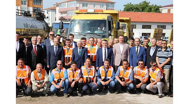 "2018 Yılı Yol Yapım Hizmetleri' sezonu açıldı