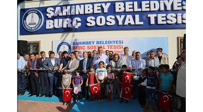 Şahinbey Belediyesi'nden Burç'a dev sosyal tesis