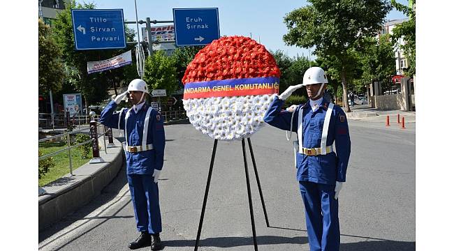 Siirt'te Jandarmanın 179'uncu kuruluş yıldönümü kutlaması